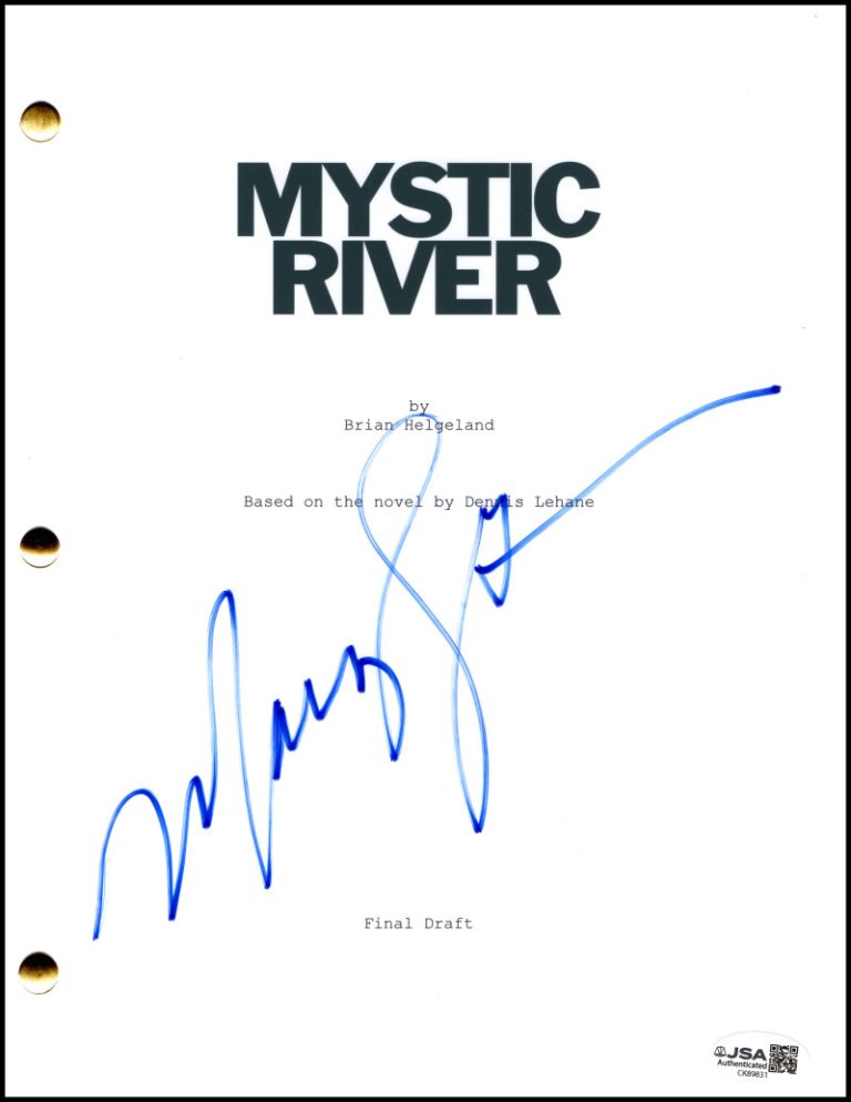 Marcia Gay Harden Signed Autograph Clint Eastwood Mystic River Full Script - JSA