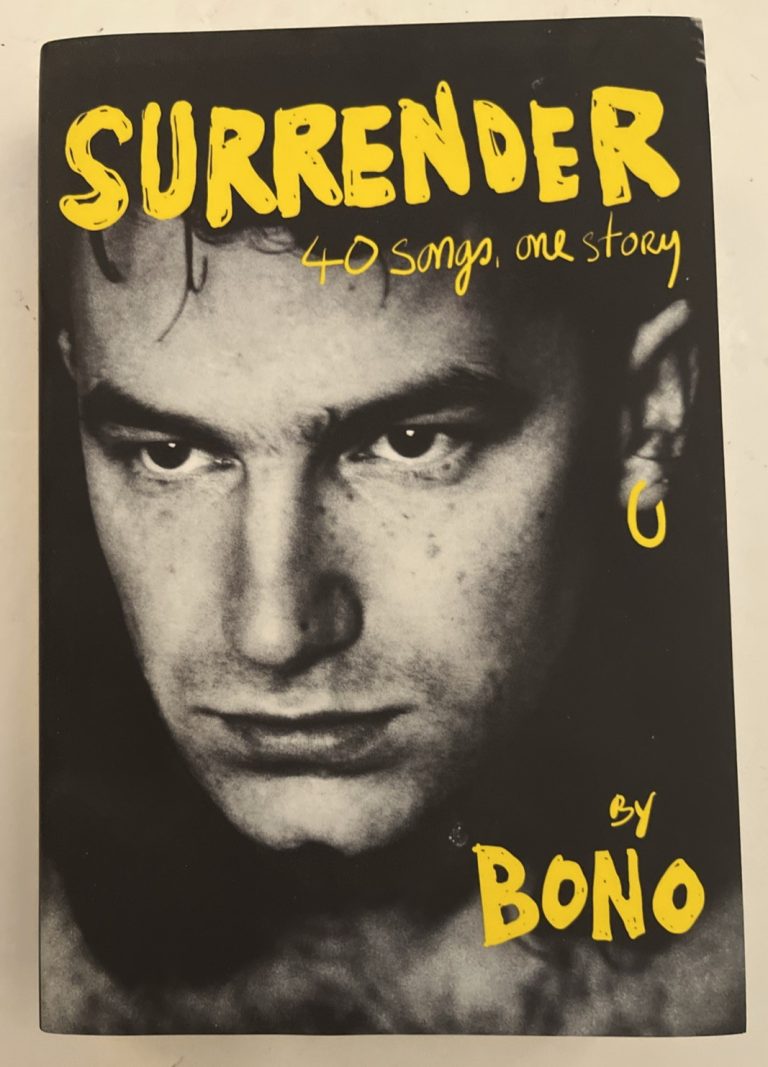 BONO Of U2 Surrender Signed Autographed Book BAS Beckett Certified
