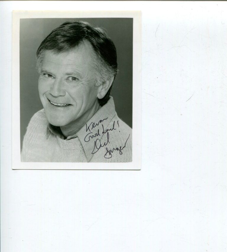 Dick Sargent Bewitched Operation Petticoat Broadside Signed Autograph Photo