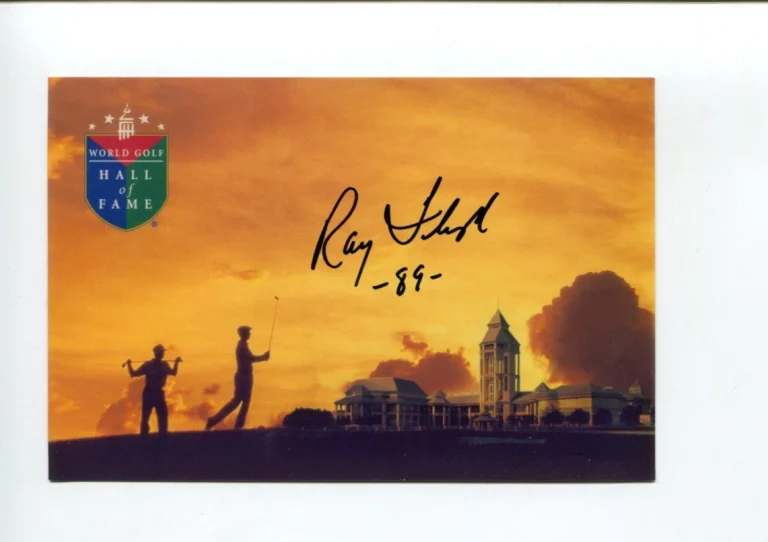 Raymond Ray Floyd PGA Masters Champ Ryder Cup World HOF Signed Autograph Photo