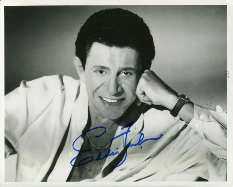 Eddie Fisher Wish You Were Here Singer Father Of Carrie Signed Autograph Photo