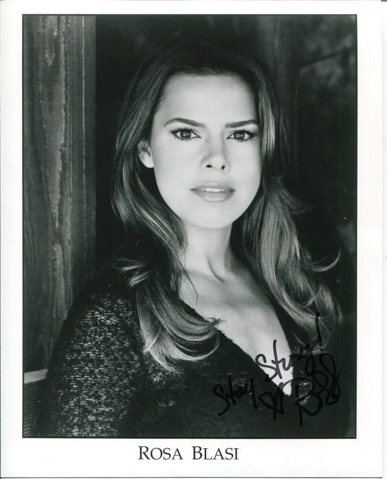 Rosa Blasi Strong Medicine The Grudge Team Kaylie Rare Signed Autograph Photo