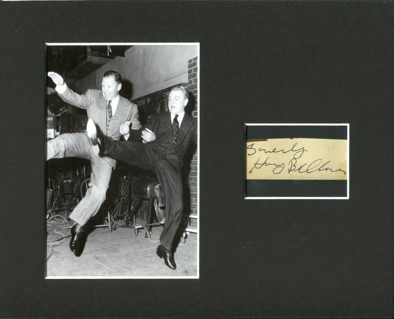 Harry Bellaver Love Me or Leave Me Signed Autograph Photo Display W James Cagney