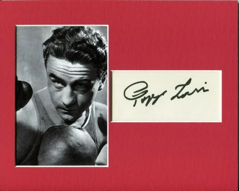 Laszlo Papp HOF Boxing Hungary 4x Olympic Gold Signed Autograph Photo Display