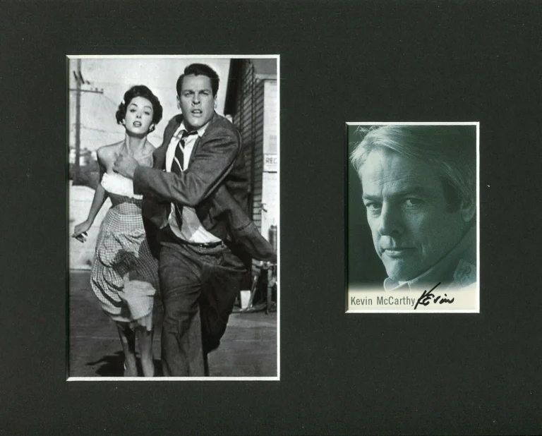 Kevin McCarthy Invasion of the Body Snatchers Signed Autograph Photo Display