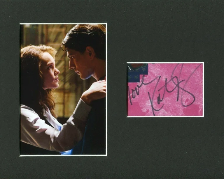 Kate Bosworth Superman Returns Lois Lane DC Signed Autograph Photo Display