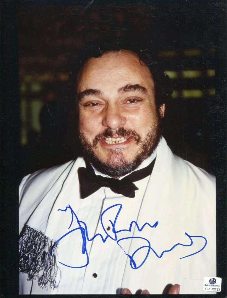 John Rhys-Davies Raiders Lost Ark Lord Of The Rings Indiana Jones Signed Photo