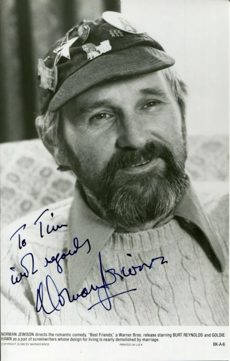 Norman Jewison Fiddler on the Roof Moonstruck Director Signed Autograph Photo