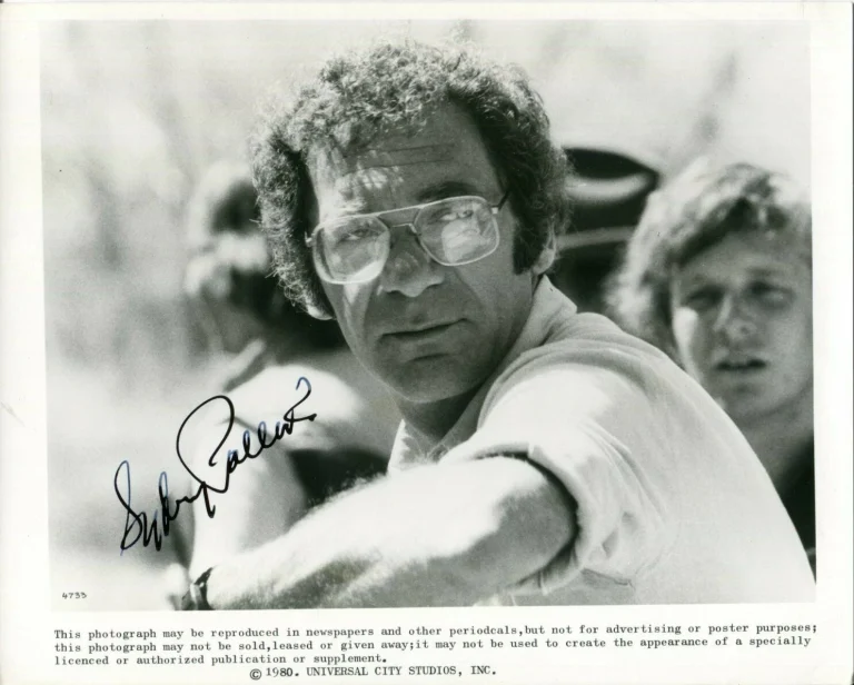 Sydney Pollack Tootsie Out of Africa Sabrina Director Signed Autograph Photo