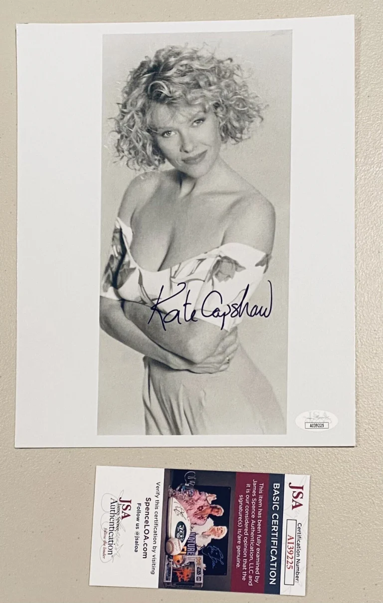 Kate Capshaw Signed Autographed 8x10 Photo JSA Cert Indiana Jones