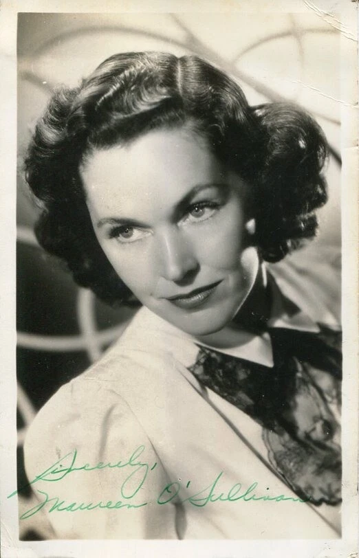 Maureen O'Sullivan Tarzan Anna Karenina Pride and Prejudi Signed Autograph Photo