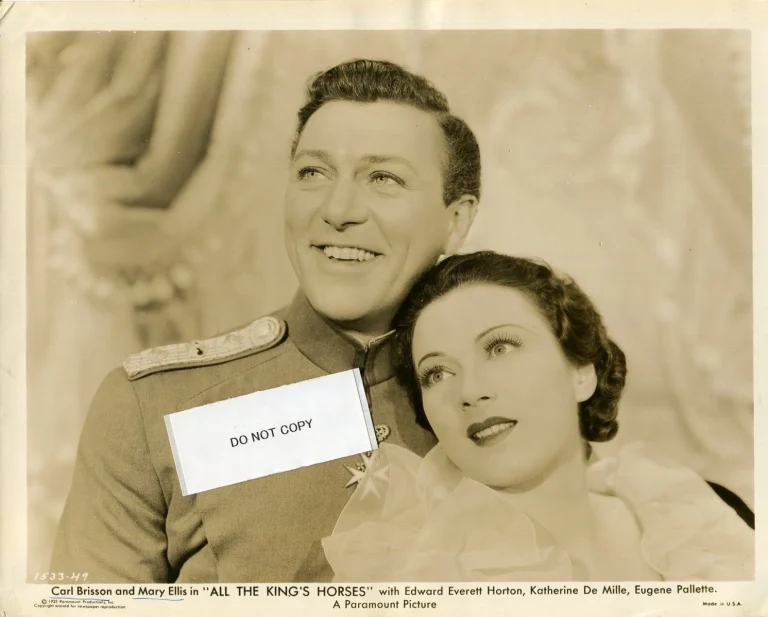 Carl Brisson Mary Ellis All The King's Horses Original Movie Press Still Photo