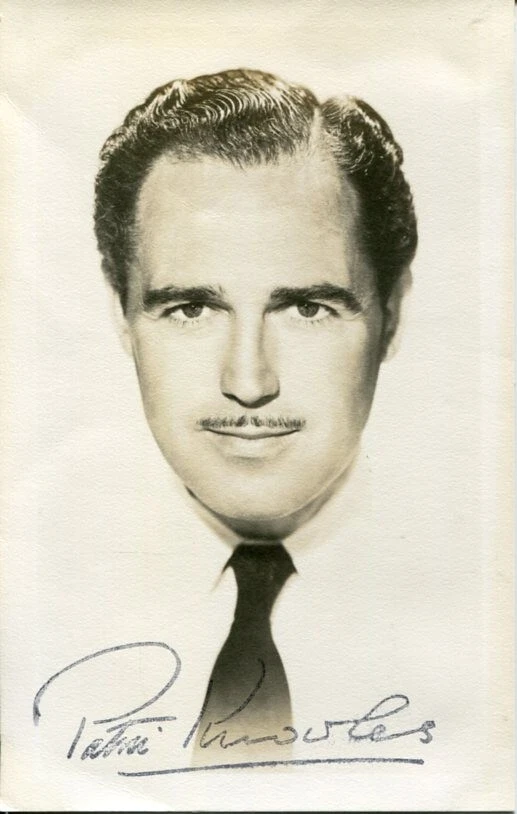 Patric Knowles  The Adventures of Robin Hood Wolf Man Movie Press Club Photo