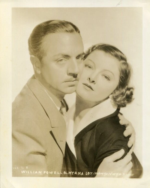 William Powell Myrna Loy Evelyn Prentice Original MGM Movie Press Still Photo