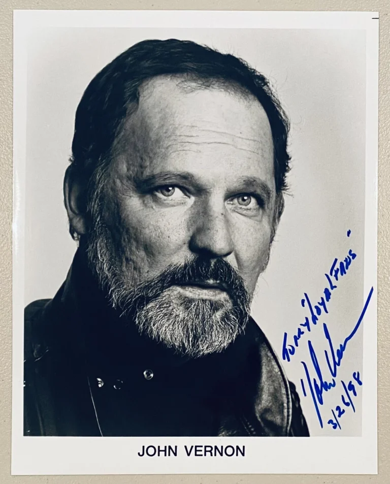 John Vernon Signed Autographed 8x10 Photo BAS Beckett Cert Animal House 1