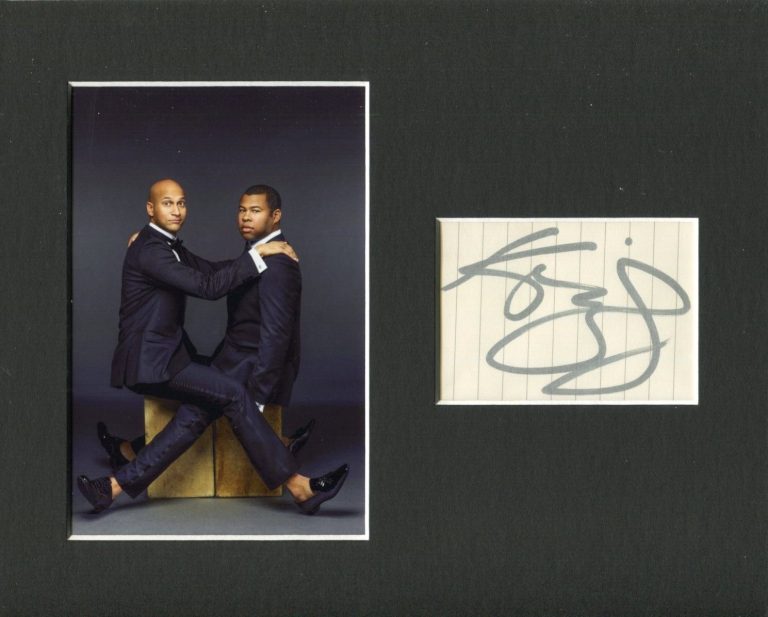 Keegan-Michael Key Keanu Toy Story 4 Signed Autograph Photo Display Jordan Peele