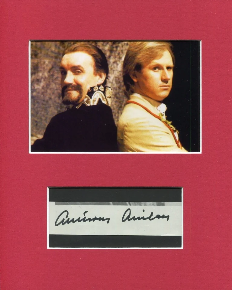 Anthony Ainley The Master Doctor Who Rare Signed Autograph Photo Display