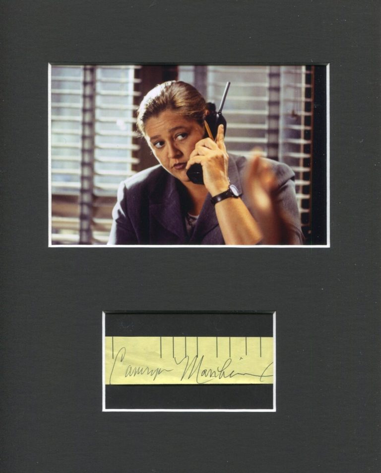 Camryn Manheim The Practice Law & Order Happiness Signed Autograph Photo Display