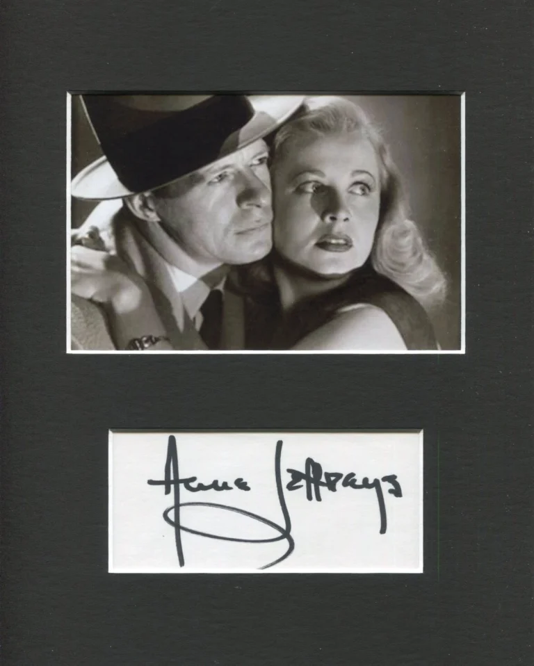 Anne Jeffreys Dick Tracy Sexy Signed Autograph Photo Display With Morgan Conway