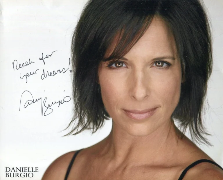 Danielle Burgio Hollywood Stuntwoman Matrix Reloaded Signed Autograph Photo