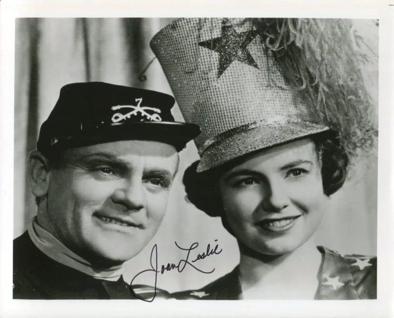 Joan Leslie Yankee Doodle Dandy Signed Autograph Photo With James Cagney