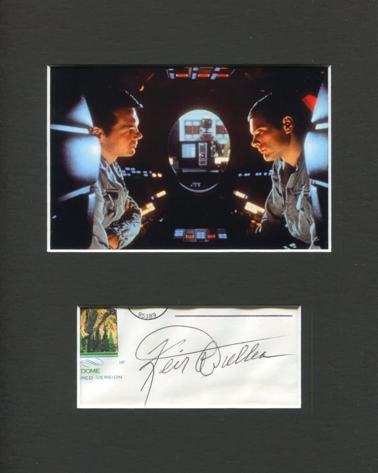 Keir Dullea 2001: A Space Odyssey Dr. Dave Bowman Signed Autograph Photo Display