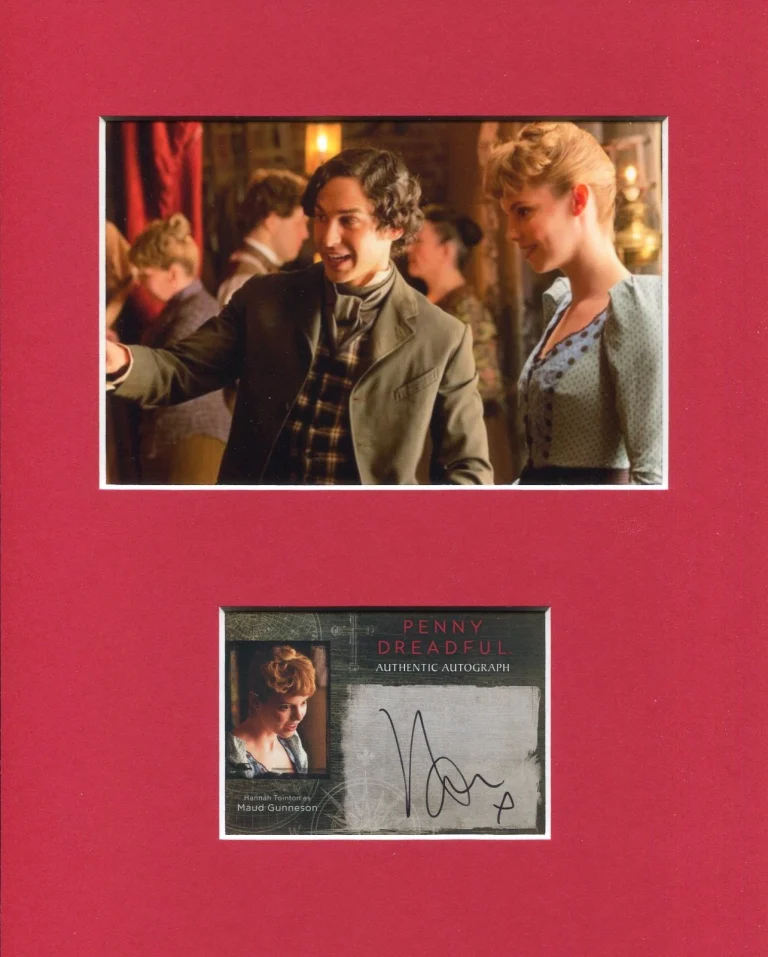 Hannah Tointon Maud Gunneson Penny Dreadful Signed Autograph Photo Display