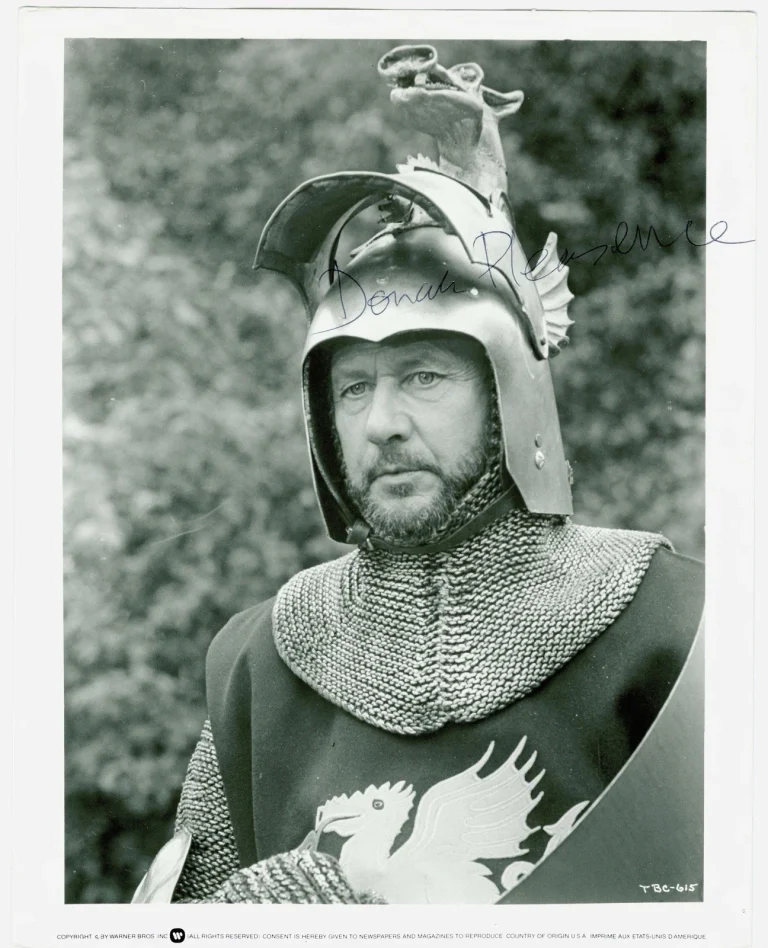 Donald Pleasence Signed Autographed 8x10 Photo SWAU Cert Halloween James Bond
