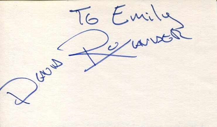 David Roxander American Ballet Theatre New York Ballet Dance Signed Autograph