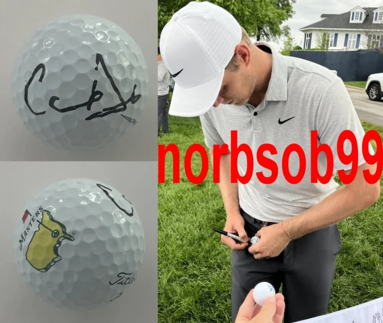 CAM DAVIS SIGNED AUTOGRAPH TITLEIST PRO V1 MASTERS GOLF BALL w/EXACT PROOF & COA