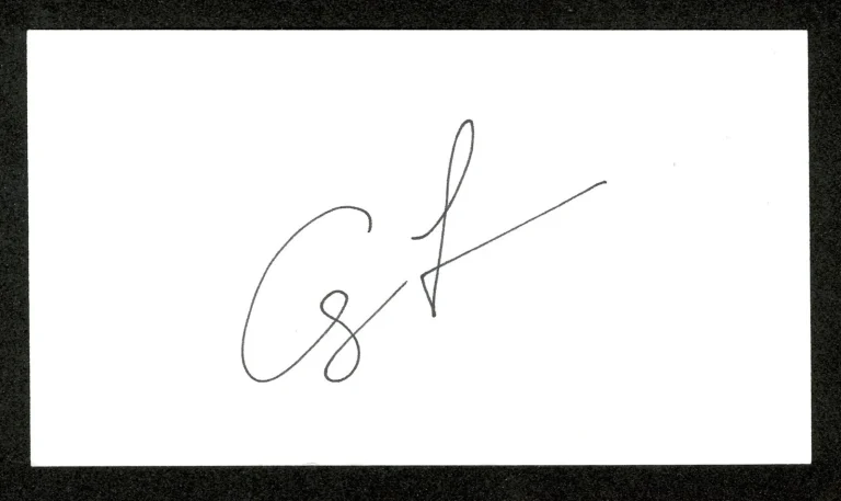 George Lucas Vintage Signed Autographed 3x5 Card SWAU Cert Star Wars