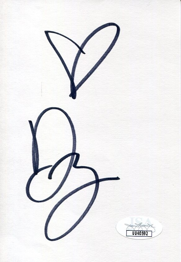 Drew Barrymore ET Charlie's Angels Never Been Kissed Rare Signed Autograph JSA