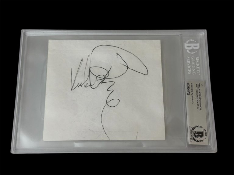 Rid Rock Robert Ritchie Pamela Anderson Larry King Signed Autograph Beckett BAS
