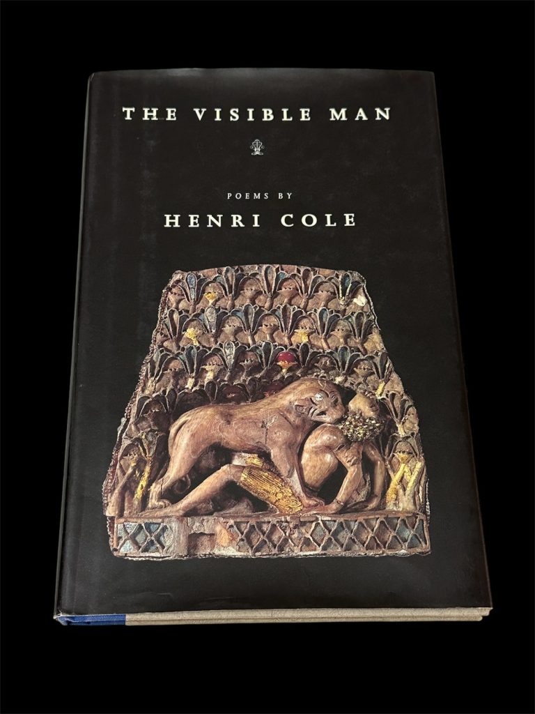 Henri Cole The Visible Man Poet Author Signed Autograph 1st Edition Book
