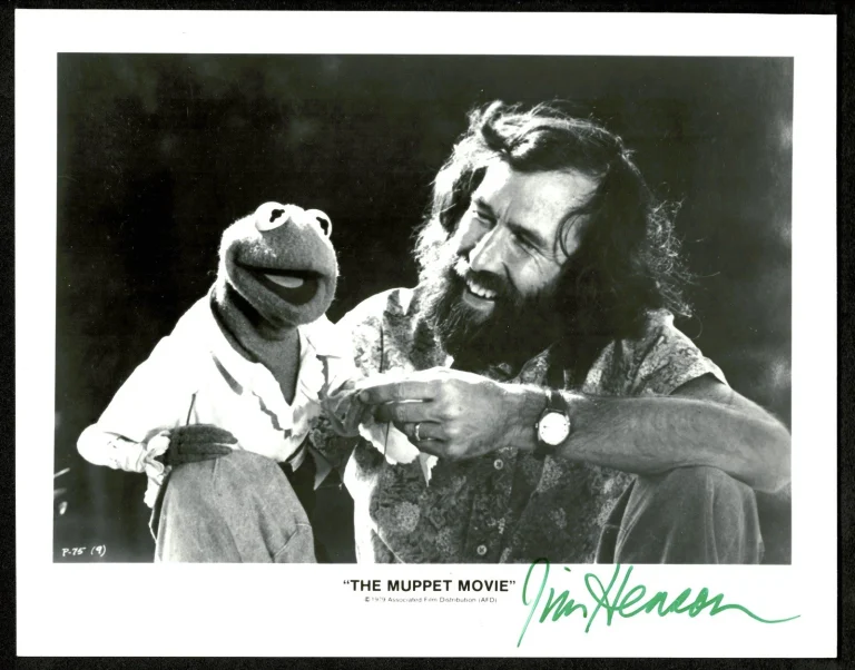 Jim Henson Signed Autographed The Muppets Movie 8x10 Photo SWAU Cert