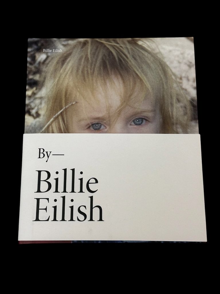 Billie Eilish Birds Of A Feather Singer Signed Autograph Photograph Book JSA