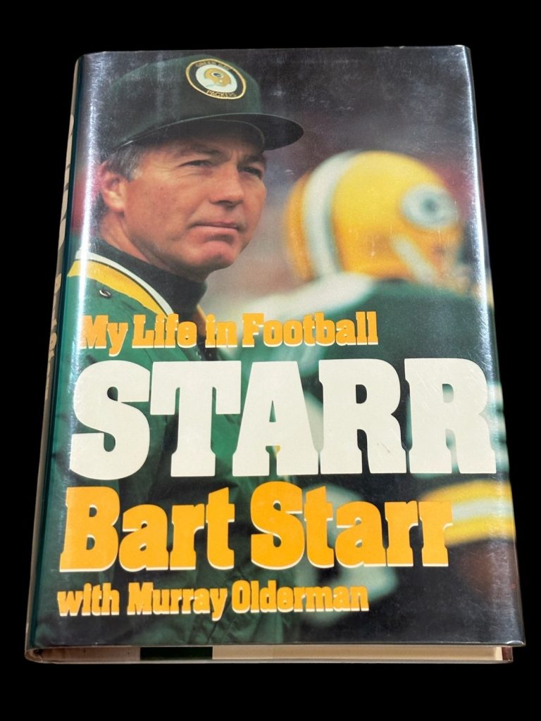 Bart Starr Green Bay Packers Alabama Crimson Tide HOF Signed Autograph Book