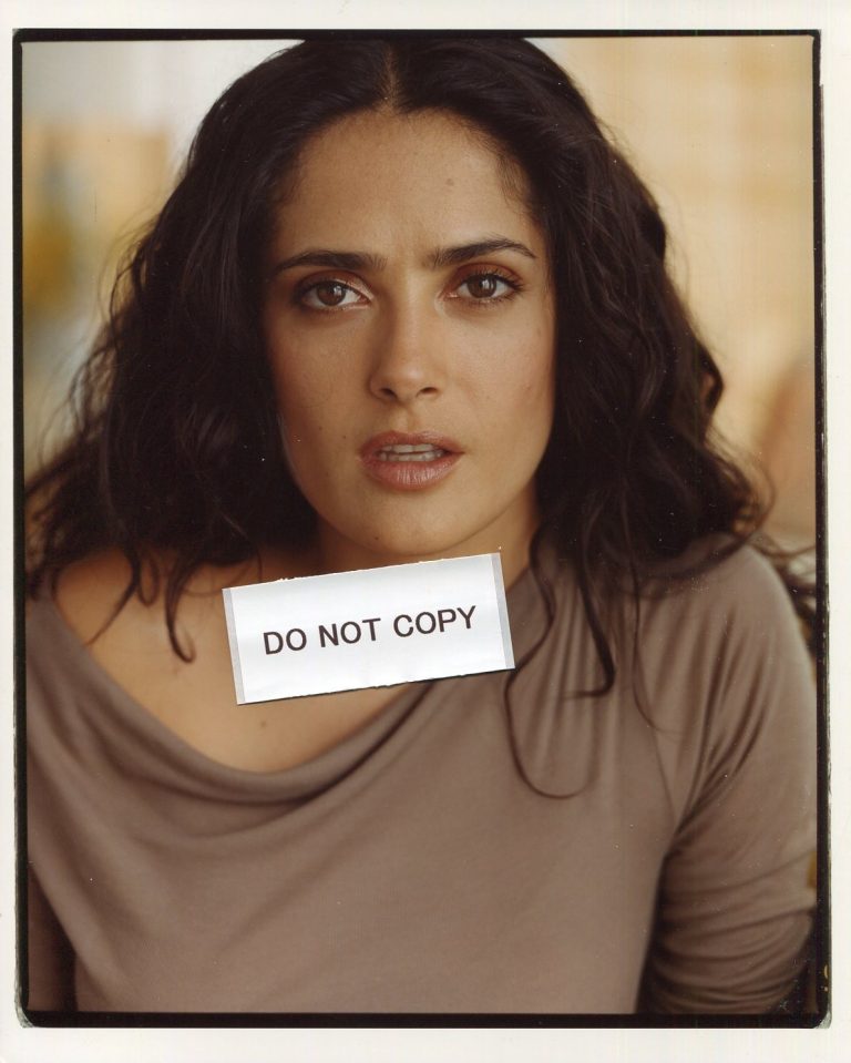 Salma Hayek Desperado From Dusk Till Dawn Star Avon Promotion Ad Press Photo