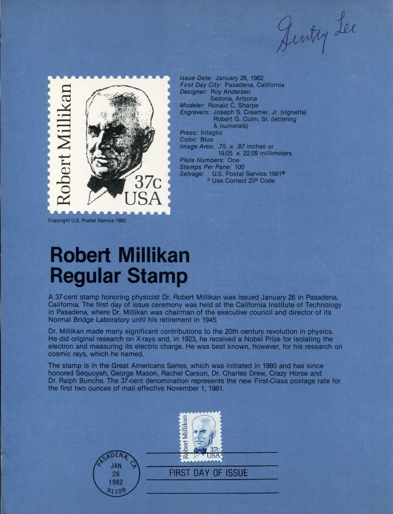 Gentry Lee NASA Space Engineer Viking Mission Sci Fi Author Signed Autograph FDC