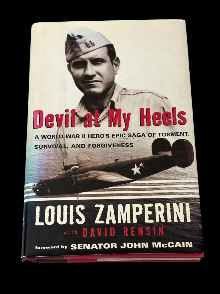 Louis Zamperini WWII POW Unbroken Olympic Runner Signed Autograph Book JSA