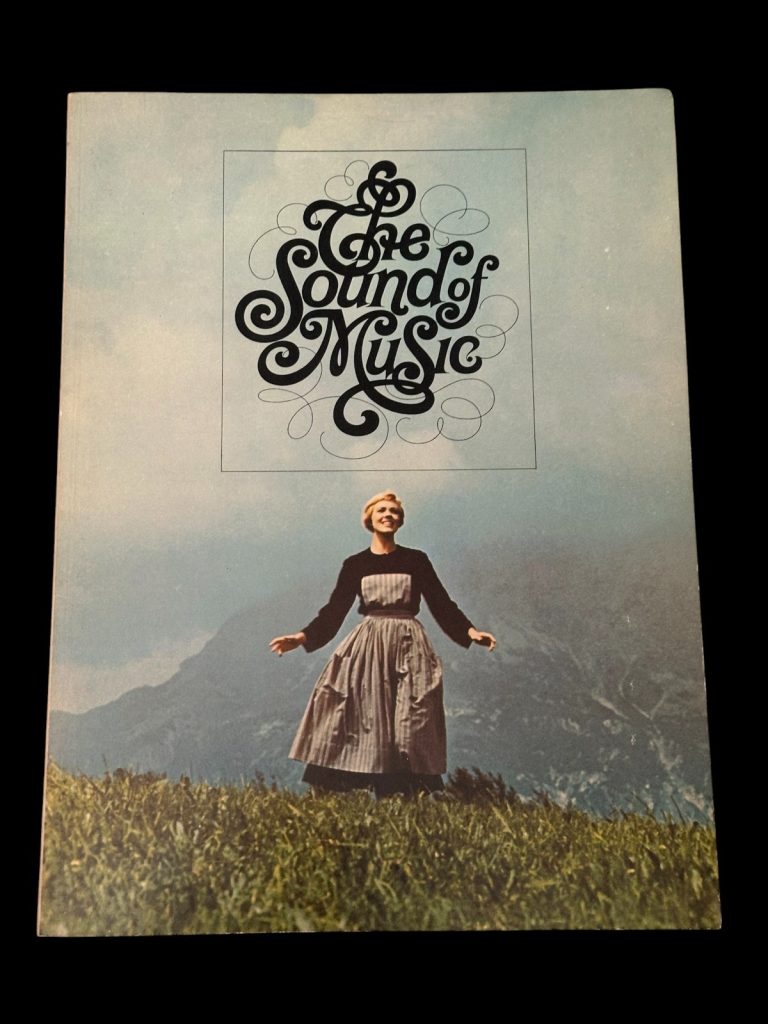 1965 The Sound Of Music Movie Souvenir Program Book Julie Andrews Chris Plummer
