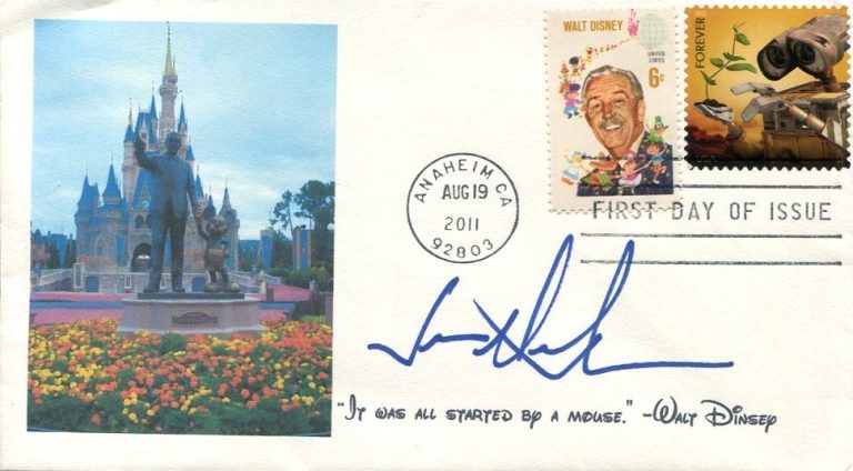 Jason Alexander Seinfeld Hunchback Of Notre Dame Disney Signed Autograph FDC JSA