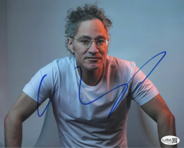 Alex Karp Signed 8x10 Photo JSA COA #CN78176 Palantir Technologies Founder & CEO