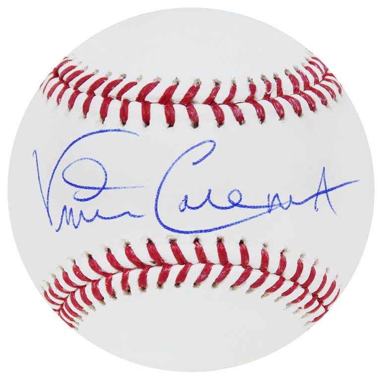Vince Coleman Signed Rawlings Official MLB Baseball - (SCHWARTZ COA)
