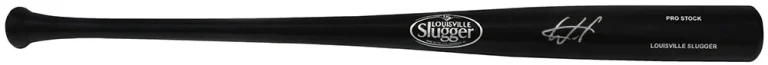 Wander Franco Signed Louisville Slugger Pro Stock Black Baseball Bat - (SS COA)