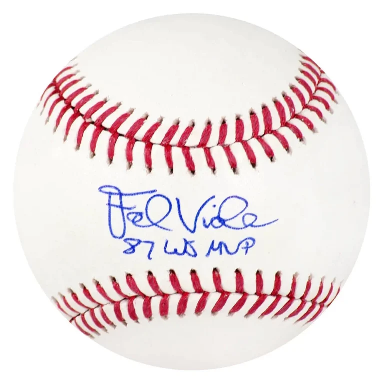 Twins FRANK VIOLA Signed Rawlings Official MLB Baseball w/87 WS MVP - SCHWARTZ