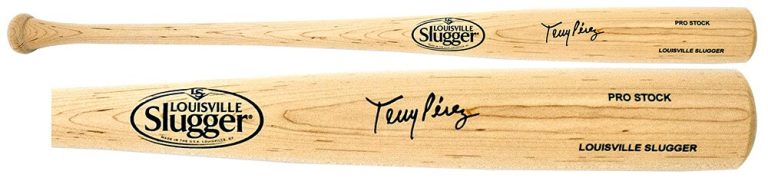 Tony Perez Signed Louisville Slugger Pro Stock Blonde Baseball Bat -SCHWARTZ COA