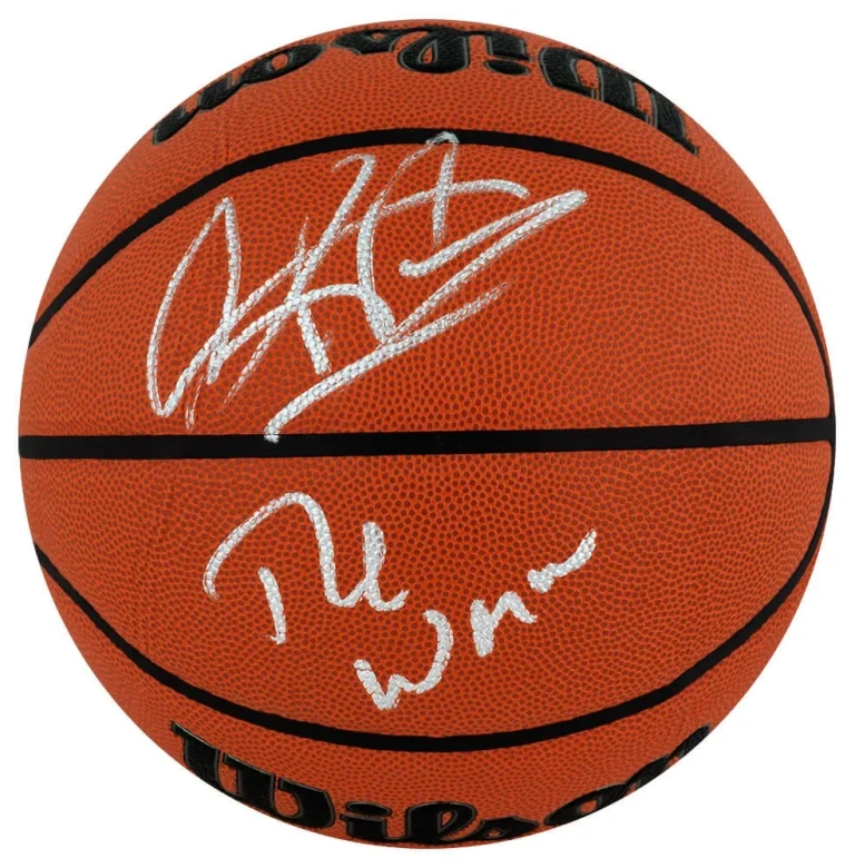 Dennis Rodman Signed Wilson Indoor/Outdoor NBA Basketball w/The Worm - (SS COA)