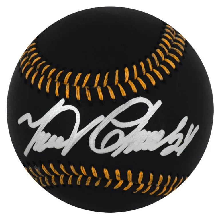 Miguel Cabrera (TIGERS) Signed Rawlings Black MLB Baseball -SCHWARTZ COA