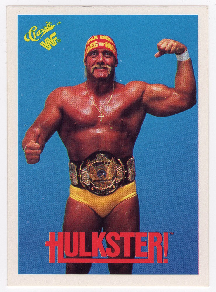 Hulk Hogan 1990 Classic WWF Wrestling Trading Card #125 - (Lot of 6)